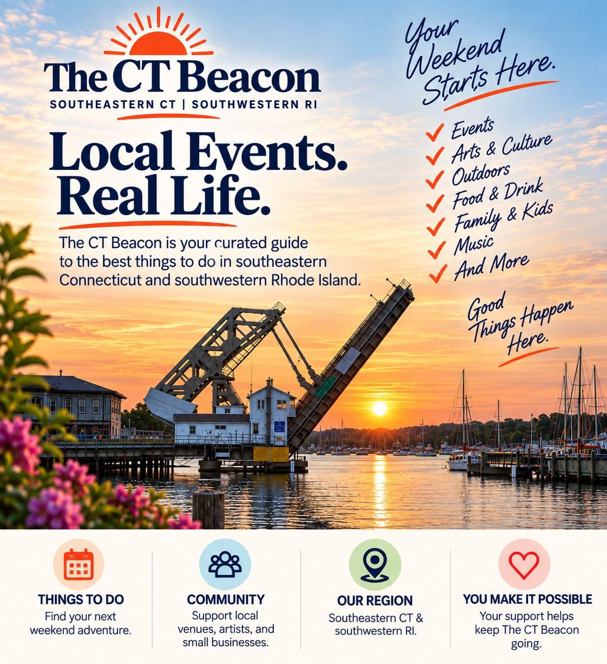 Donate to The CT Beacon today - Help us bring the latest events to you weekly