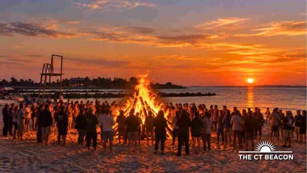 End of Summer Bonfire at the Beach Brings The Hoolios Food Trucks and Giant Flames to Eastern Point