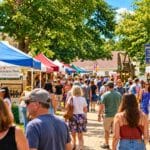 Olde Mistick Village Garlic Festival