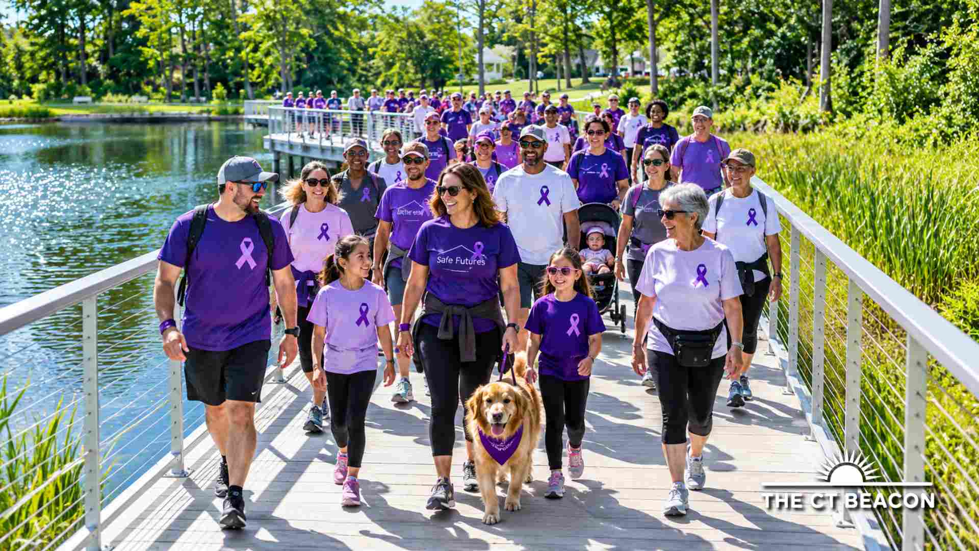 Safe Walk Turns a Morning at Waterfords Duck Pond Into a Stand Against Abuse