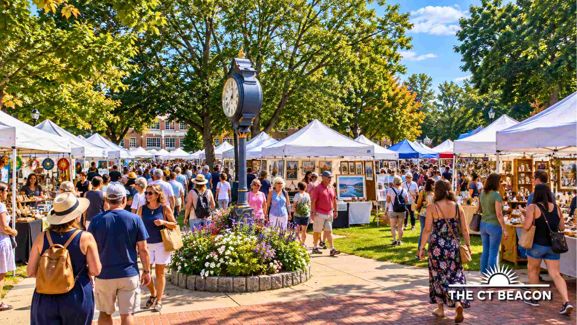 145 Juried Artists Take Over the Old Saybrook Town Green for a 62-Year Tradition