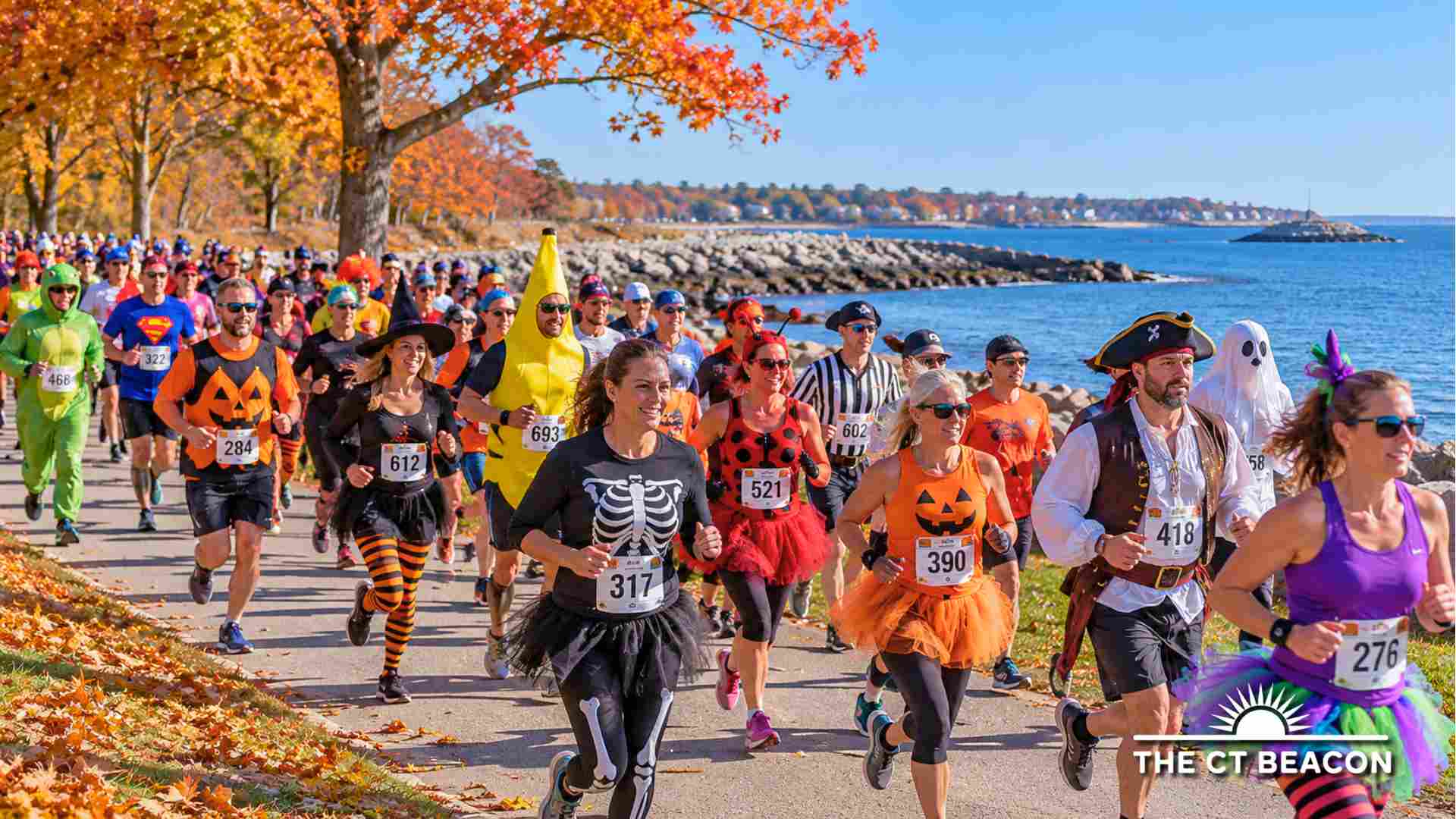 Costumes a Coastal Run and a Good Cause Come Together in Groton