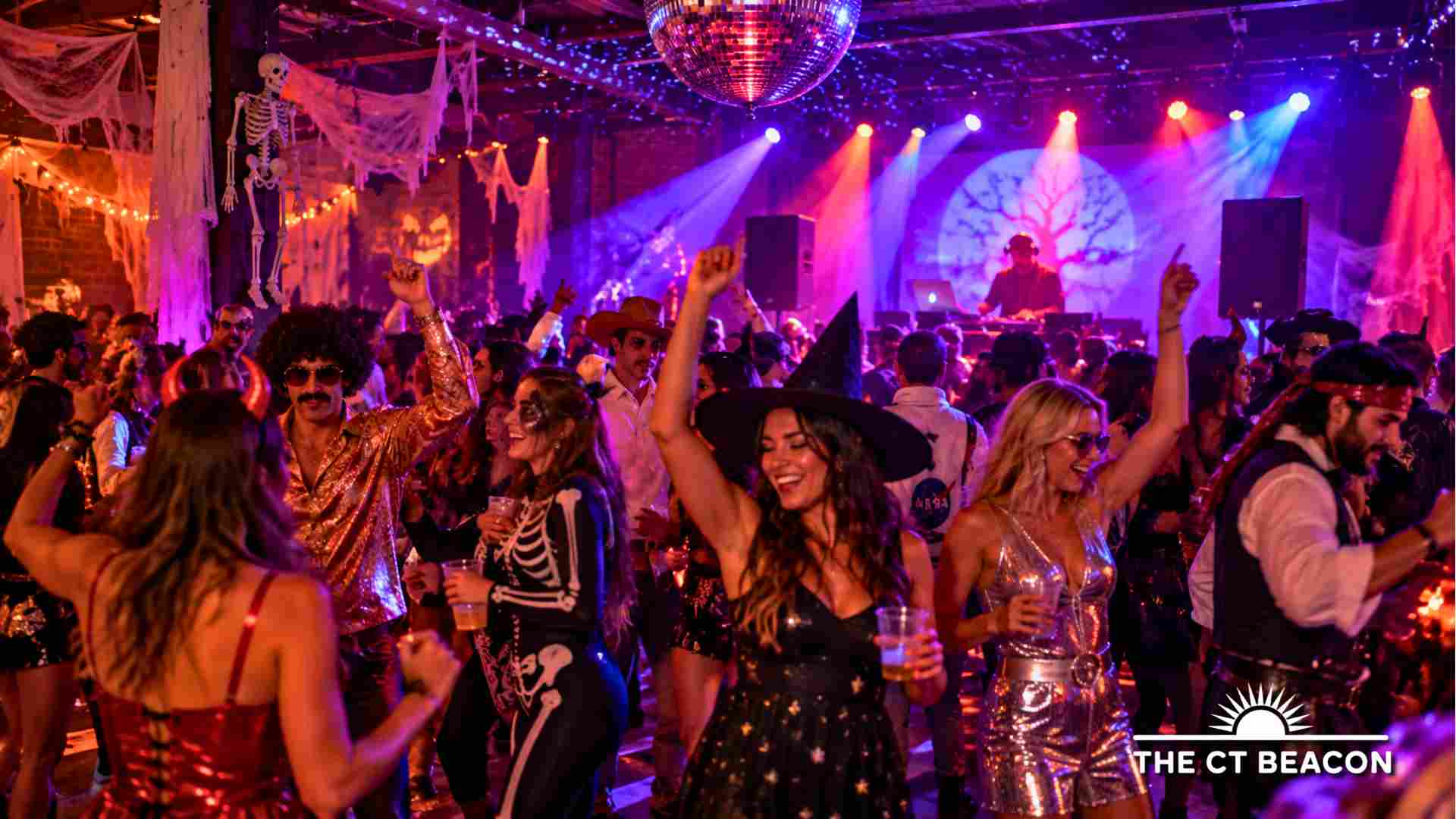 Disco Meets Halloween for a Free Night of Dancing in Downtown Westerly