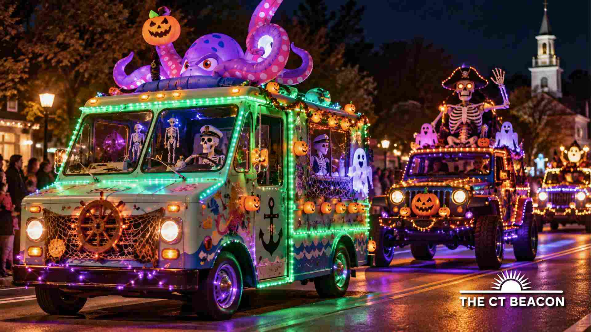 Frights anf Lights Turns North Stoningtons Main Street Into a Halloween Block Party