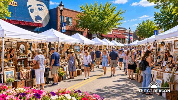 Niantic Artisan and Vintage Market Turns Downtown Into a Village-Wide Treasure Hunt