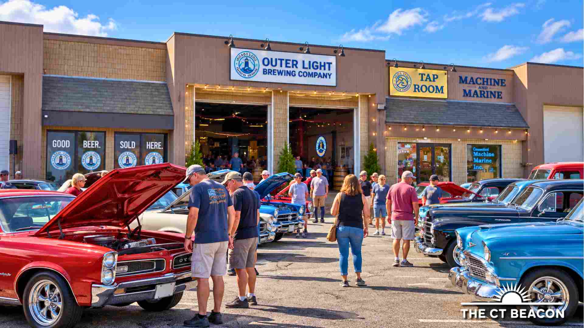 Rescue Benefit Car Show at Outer Light Brewing Company