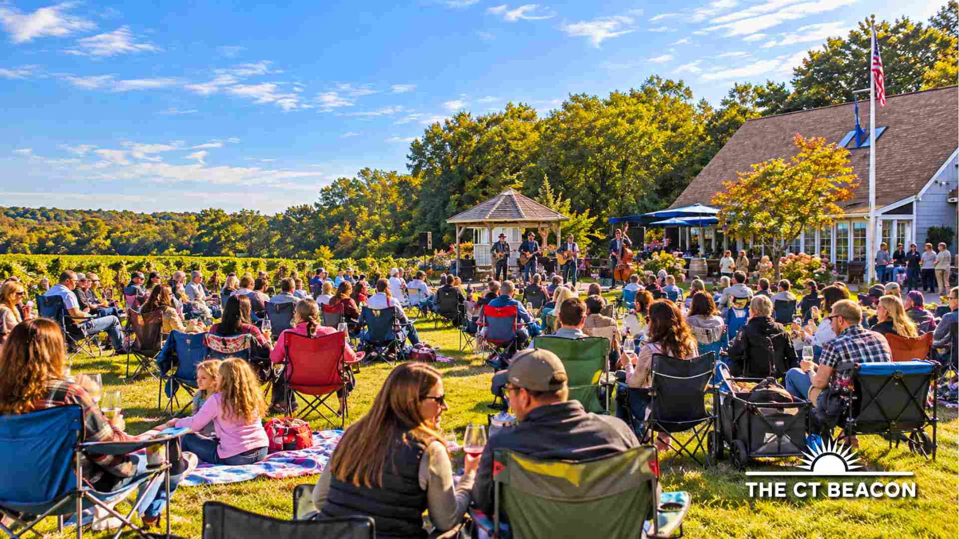 Stonington Vineyards Pairs a Fall Weekend With Pizza Wine and Live Music