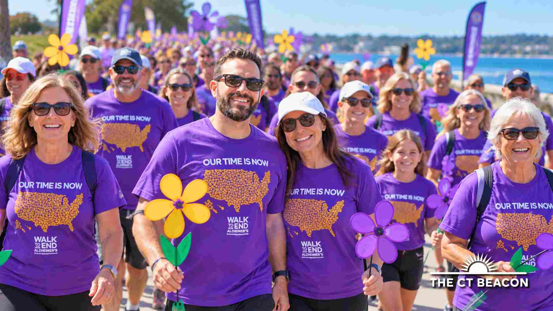 Walk to End Alzheimers Brings Community Together at Ocean Beach Park in New London